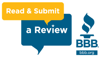 read & submit a review sticker